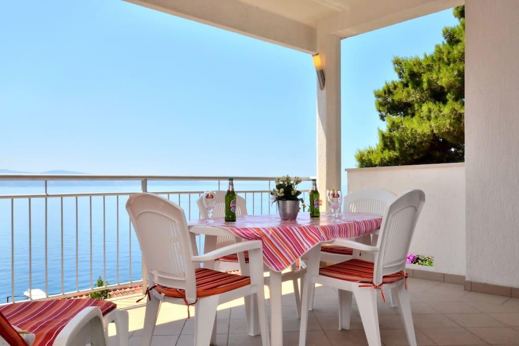 Beach Apartments Mika Lokva Rogoznica Eksteriør billede